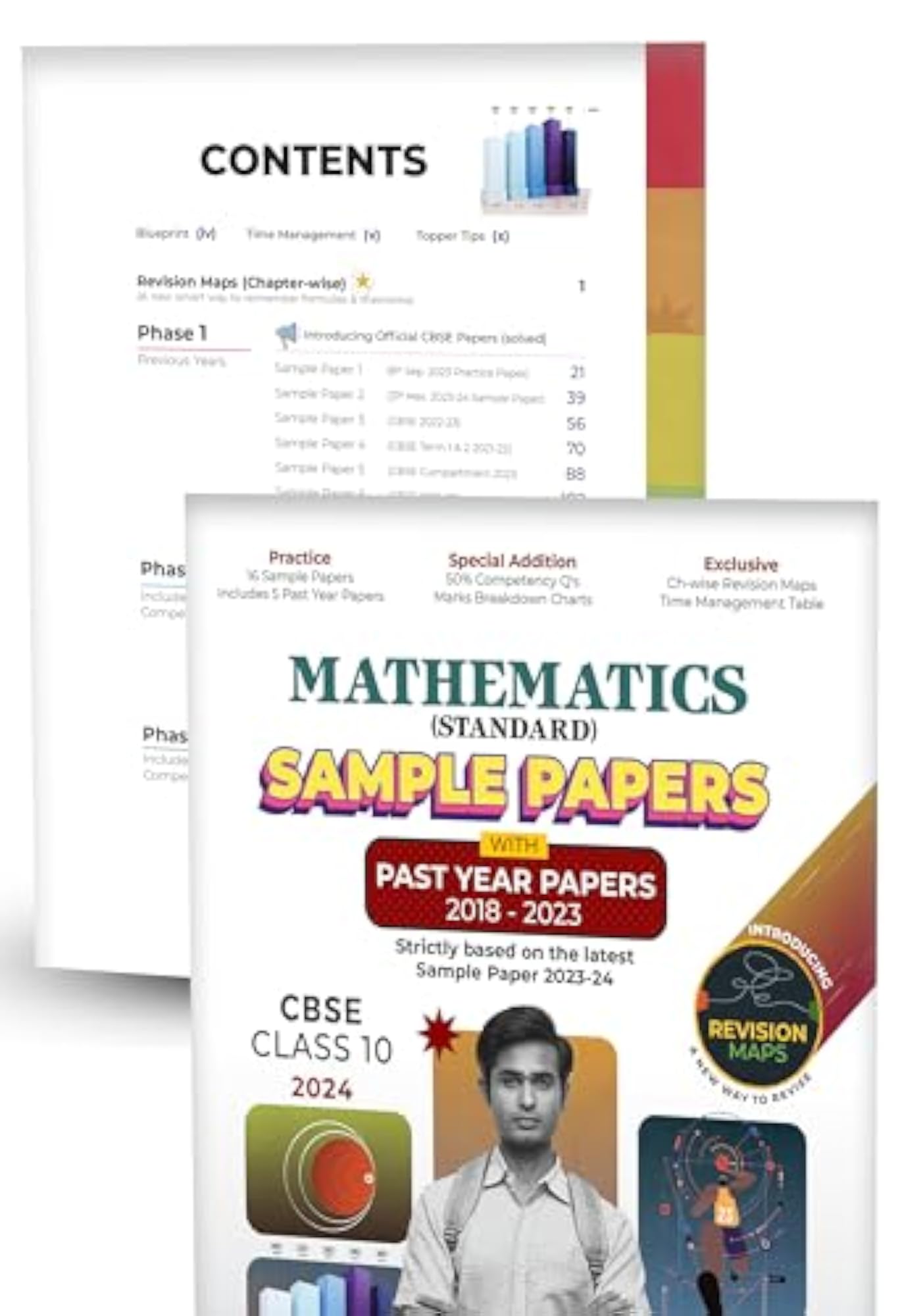 Educart CBSE Class 10 Sample Papers Bundle - Science, Mathematics Standard & Social Science 2023-24