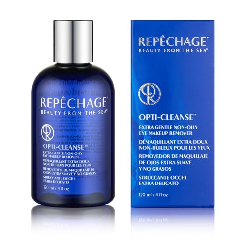 Repechage Opti-Cleanse Extra Gentle Non-Oily Eye Makeup Remover (120 mL) | Ideal for Delicate Sensitive Eyes - Hypo-Allergenic, Perfume + Fragrance-Free & Lightweight.
