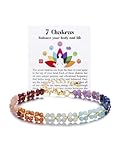 ▶Votre Meilleur Choix◀ Bracelet fin en perles pierres et cristaux, élégant et confortable, adapté aux femmes et aux filles. Offrez ce magnifique bracelet en pierres naturelles à votre partenaire, votre mari, votre femme, votre père, votre mère, votre fils ou votre fille, ou à vos meilleurs amies, pour exprimer votre amour à l'occasion d'un anniversaire, d'un anniversaire de mariage, de la Saint-Valentin, de la fête des Mères, de Noël ou de tout autre moment spécial