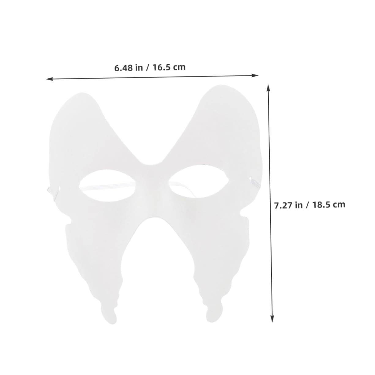 ERINGOGO 5Pcs White Camouflage DIY Paper Half Face Masks for Carnival Masquerade Costume Events Creative DIY Kit for Unique Celebrations Comfortable Wear for Parties