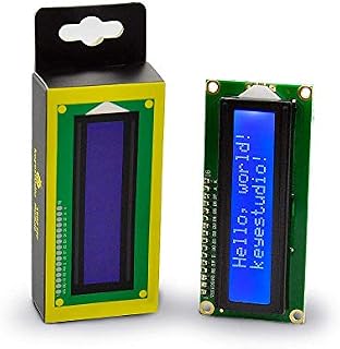 KEYESTUDIO 1602 LCD IIC/I2C/TWI Display 16x2 Character LCD Screen Module for Arduino UN0 R3, MEGA 2560