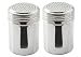 Great Credentials Stainless Steel Versatile Dredge Shaker, Salt, Sugar, Shakers 10 Oz. Each Set of 2 (Without Handle)