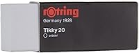 Vista 2 de Rotring S0195831 Tikky 20, borrador de cloruro de polivinilo, 0.866 x 0.512 x 2.598 in