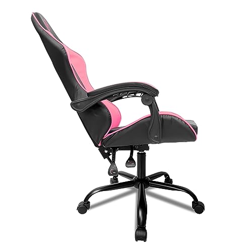 Cadeira Gamer TGT Heron, Preta e Rosa, TGT-HR-BPK01