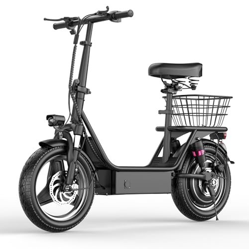 Electric Scooter Adults, 850W Peak Motor, 25 Miles Range, EScooter 25MPH Top Speed, 14