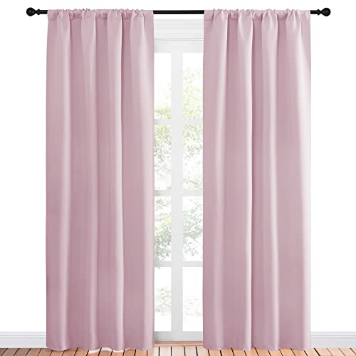 image for NICETOWN Living Room Blackout Curtains - Nursery Essential Thermal Ins