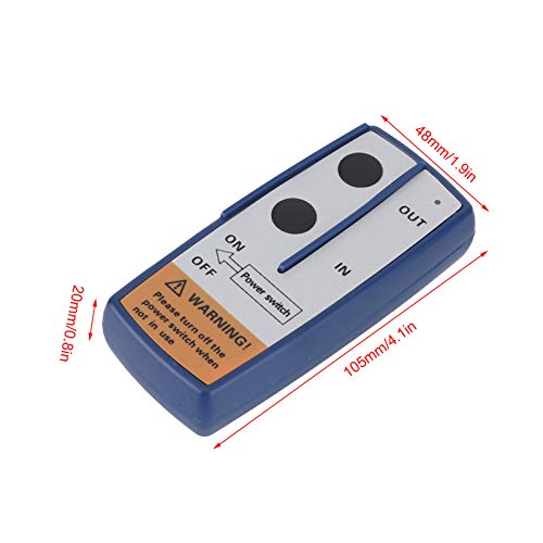 Controlador elétrico de guincho sem fio, sistema de controle remoto de guincho elétrico universal co