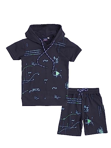 Image of CAVIO Boys Geometrical Print Co-ord set