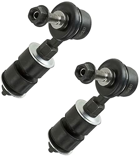 Image of Detroit Axle - 8pc Front End Kit for 2005-2006 Chevy Equinox 2002-2007 Saturn VUE 2006 Pontiac Torrent 2 Lower Control Arms w /Ball Joints 2 Outer Tie Rod Ends 4 Front Rear Sway Bar Links Replacement