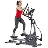 Sunny Health & Fitness Elite Smart Elliptical Cross Trainer with 12-Level Resistance, Extended Stride Length & Exclusive SunnyFit® App Enhanced Bluetooth Connectivity - SF-E320048