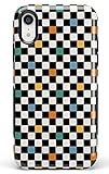 Casely iPhone XR Case | Old Skool | Retro Checkerboard Case