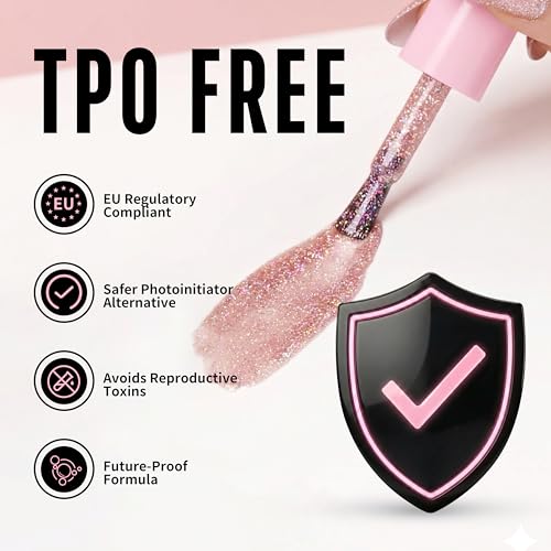 Esmalte en gel reflectante holográfica NOVO OVO 10ml miniatura 5