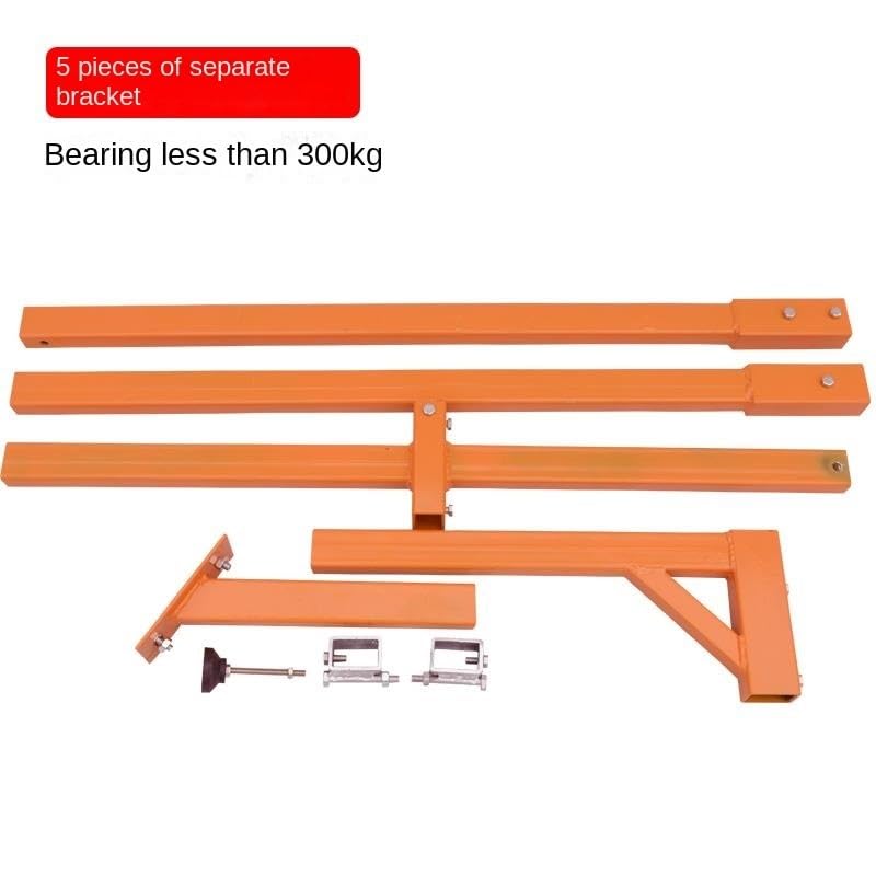 Lifting Tools for 3/5 Hp Air Conditioner Units, Portable Bracket + Hand-Cranked Small Crane MINGPING(1-5HP Separate Bracket)