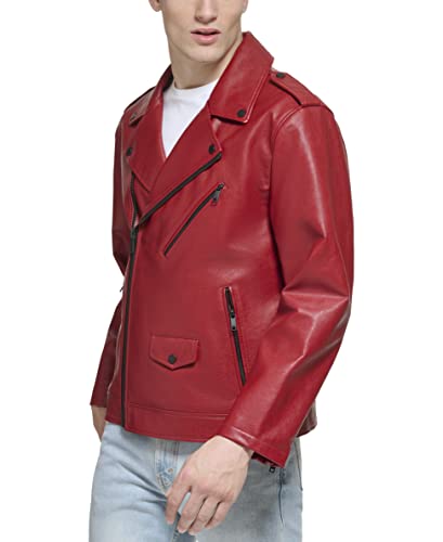 Image of DKNY Men's Modern Motorcycle Jacket