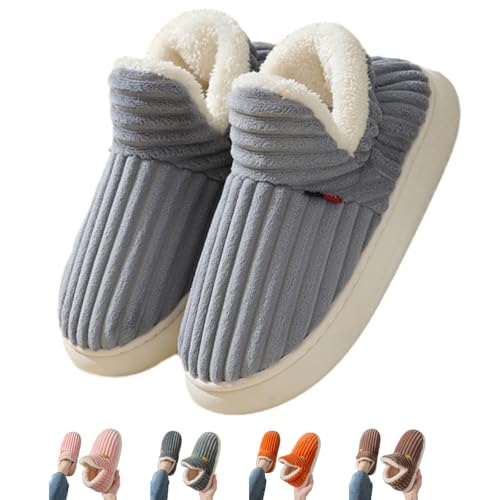 Pluffi Comfortable and Stylish Slippers, Winter Warm Fluffy House Slippers, Cozy Plush Non-Slip for Men Women Kids