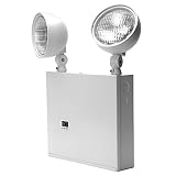 Lithonia Lighting ELT618NY M2 Incandescent Two Head Emergency Lighting Unit, White