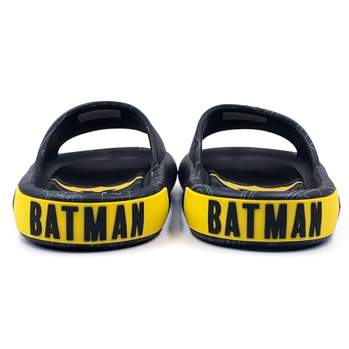 Ground Up Batman Bat Signal Men's Cloud Comfort Foam Slide Sandals4