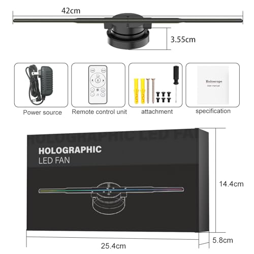 Projecteur holographique 3D 352 LED avec application haute résolution
