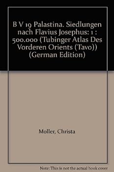 Palastina. Siedlungen Nach Flavius Josephus. B V 19: 1: 500.000