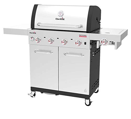 Barbacoa De Gas 4 Fuegos Char-Broil Professional Pro S4 Tecnología Tru-Ifrared Real America Bbq