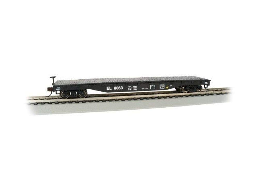 52' Flat Car - ERIE LACKAWANNA #8063 - HO Scale