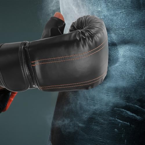 Guantes de boxeo con muñequera ajustable Alipis para mitigar impactos 7
