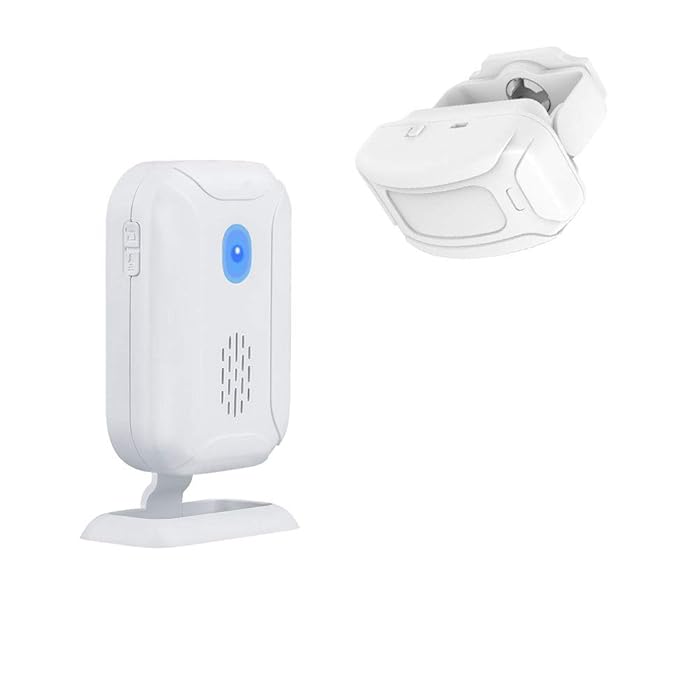 Buy Wireless PIR Motion Sensor Detector Security Alarm Chime,Shop Store ...