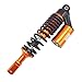 XCJ Universale Ammortizzatore Moto Air Ammortizzatore Posteriore Sospensione Fit for Yamaha Scooter Dirt Bike Via Gokart Ciclomotore Quad ATV 150cc-750cc Ammortizzatore Moto (Color : 320mm Orange)