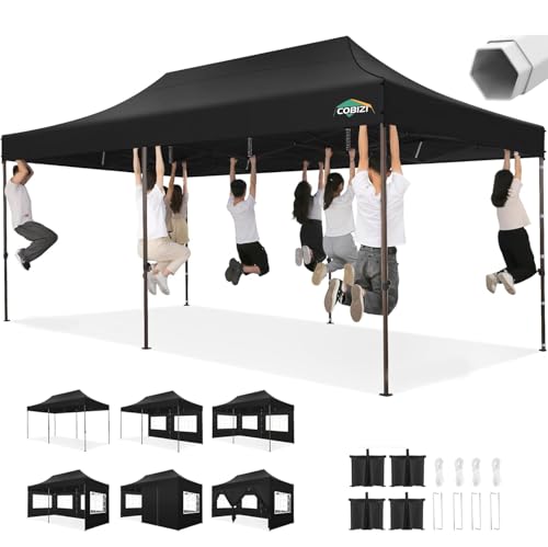 COBIZI Heavy Duty 10x20 Pop-up Canopy Tent