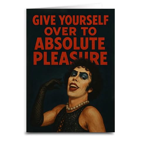 Lunch Money Rocky Horror Absolute Pleasure Birthday Greeting Card