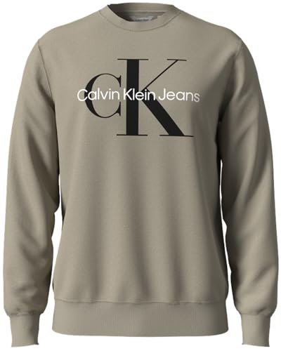 Monogram Sweatshirt Calvin Klein Sweatshirt GrÃ¼n Hoodie Calvin