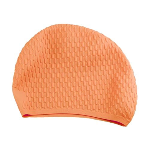 pistro Swim for Adults - Non Slip Silicone Swimming Hat Waterproof Lightweight Comfortable Bathing with Ear Protection 7.25x8 Inch
