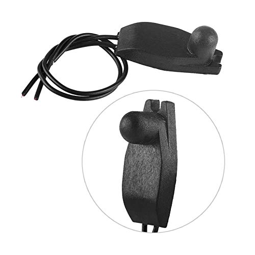 Homyl Sensor de temperatura do ar em trânsito, sensor de temperatura do ar externo do carro para Peu