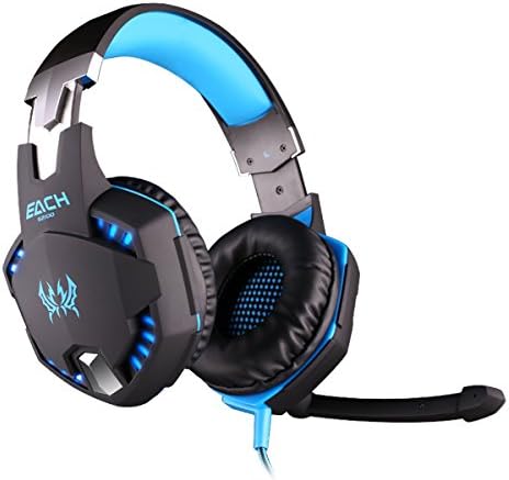 Zolt G2100 Vibration Function Professional Gaming Headphones Headset Headband with Microphone Stereo Bass LED Light for PC Laptop Notebook