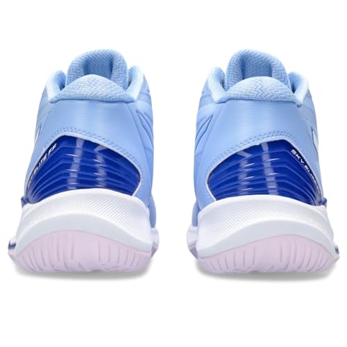 ASICS ASICS Women's Sky Elite FlyteFoam Mid Top 2 Volleyball Shoes, 6, Light Sapphire/White
