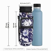 Nuovoware Wasserflasche Tragetasche, 750ml, Blauer Kosmos – Ansicht 4