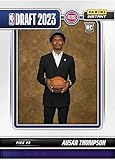 2023-24 Panini Instant Draft Night- Ausar Thompson- #DN-5 -RC Rookie Pick #5 - Basketball Trading Card- Detroit Pistons- Print Run of Only 791 Made! Card Shipped in New Protective Screwdown Holder.