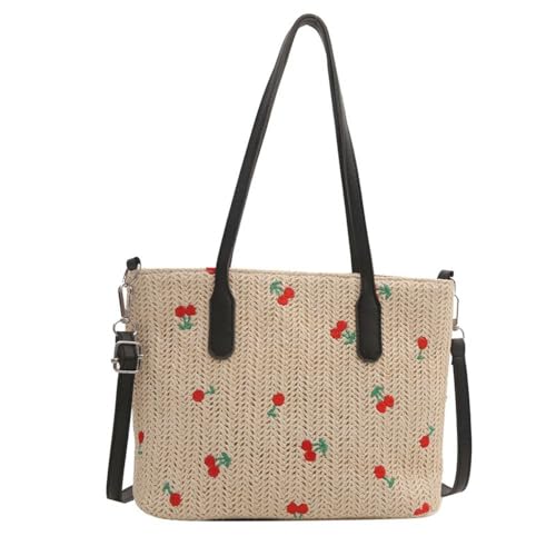 Crossbody Bag Handmade Braid Shoulder Bags Woven Handbags Women (Pink)3