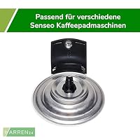 Harren24 Padhalter HD5009/01 für 1 Tasse kompatibel mit Philips Senseo Kaffeepadmaschine Original (Plus) HD6552 - HD6556, HD7803 - HD7806, HD7810 - HD7819, CSA210 – Ansicht 6