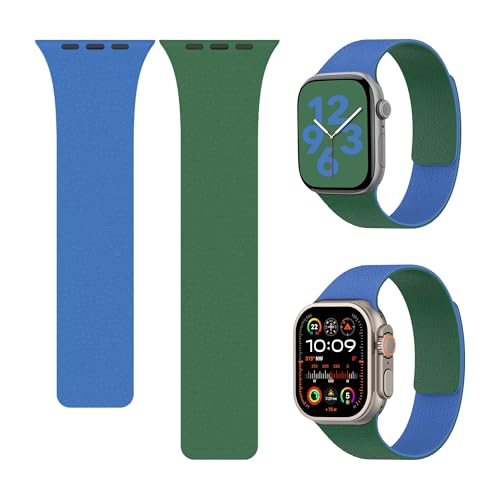 XFEN ���C�o���h Apple Watch Series 11/10 46mm�ASE(��3/2/1����) 44mm�AUltra 3/2/1 49mm�ASeries 9/8/7 45mm�ɑΉ� ���_���ȃ^�N�^�C���}�C�N���p�^�[�� �f���A���g�[���X�|�[�c�X�g