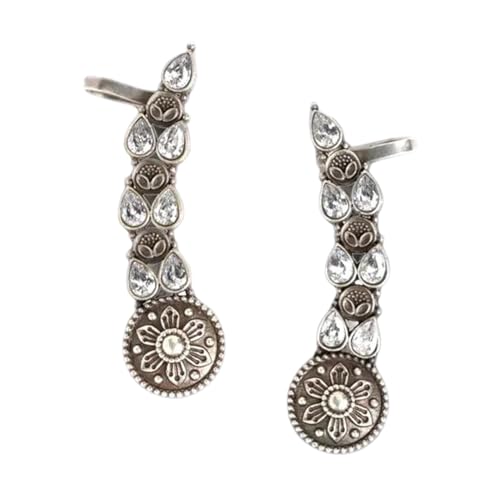 See full amazon price history chart for Royal Needs Oxidised Silver polish Earrings (Oxidised Ear cuff) Royal Needs Oxidised Silver polish Earrings (Oxidised Ear cuff) (B07DS3JQXM) Amazon Price History, Amazon Price Tracker