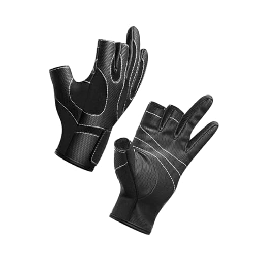 Gants de cyclisme et de pêche Toddmomy équipement antidérapant contre la fatigue des mains