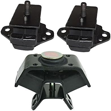 K2018 Front Engine Motor & Transmission Mount Kit 3pc Compatible with Fits 1995-1997 Toyota Tacoma 2.4L 2.7L 2WD | A4208 A4208 A6214