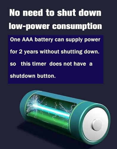 Tanmalan Kitchen Timer for Cooking Loud Alarm, Large Display, Auto Memory Loud Alarm, Large Display,Big Button，for Kids for Teacher Classroom Must Haves,Count Down-up,Easy to use (6.0-Grey)