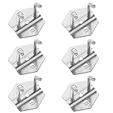 MOTHNUR 6 Ganchos Panel Perforado de Hierro Resistentes para Garaje y Hogar...