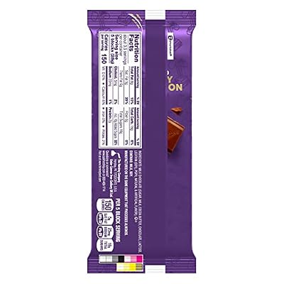 Cadbury Dairy Milk Milk Chocolate Candy Bar, 3.5 Oz