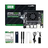 Yahboom Jetson Orin NX 16GB RAM SUPER 開発キット 256GB SSD、M.2ワイヤレスカード、アンテナ (Orin NX 16GB Developer Kit)