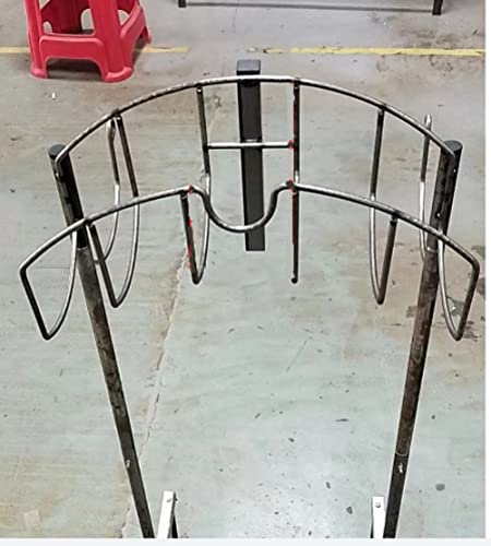 Bomclap Soporte para manguera de jardín independiente con basket (negro 2) Cover