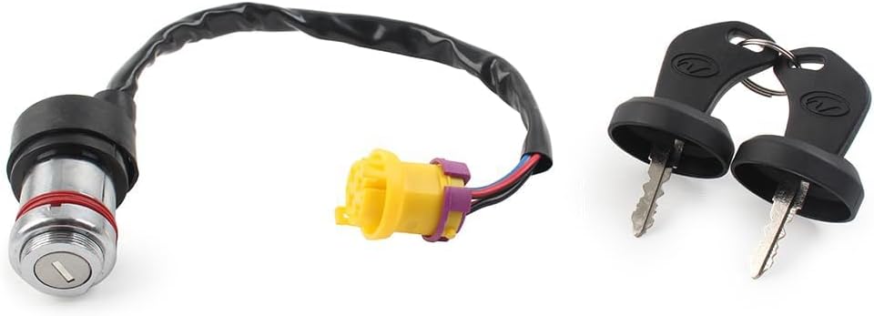 Ignition Lock Switch Ignition Key Switch Lock 4 Cables As Shown for Linhai 250 250Cc 260 260Cc 300 300Cc 400 400Cc ATV Utv