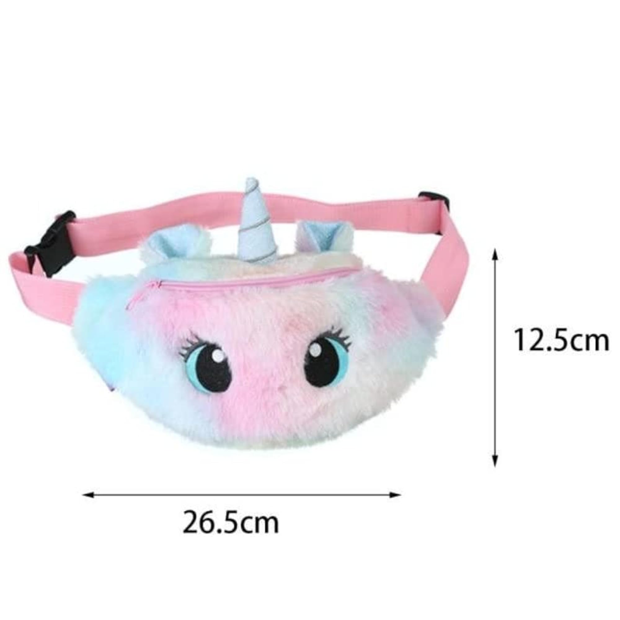 Unicorn Fur Sling Bag Cute and Soft Fur Bag